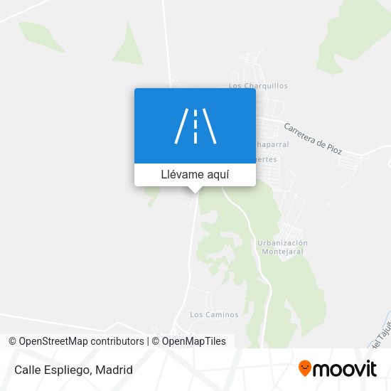 Mapa Calle Espliego