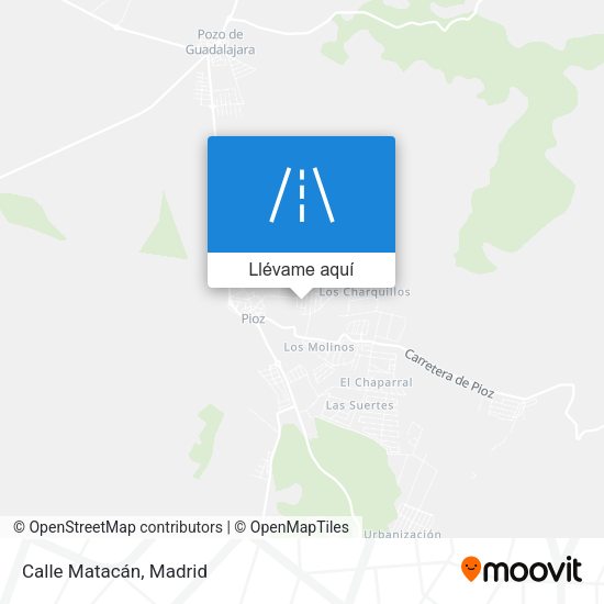 Mapa Calle Matacán