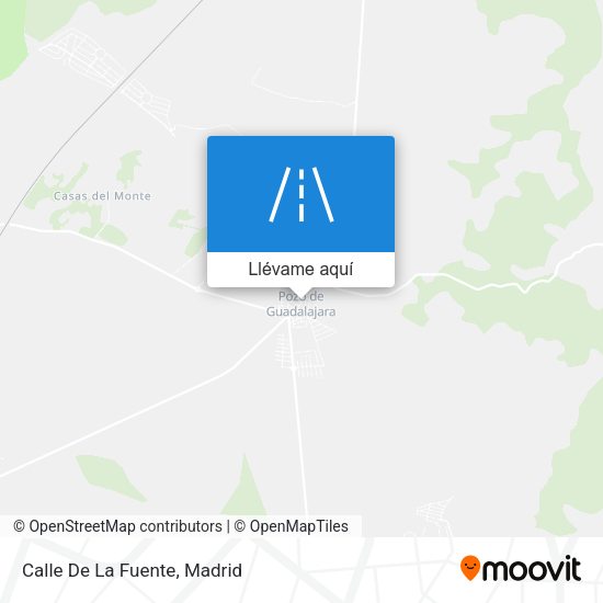 Mapa Calle De La Fuente
