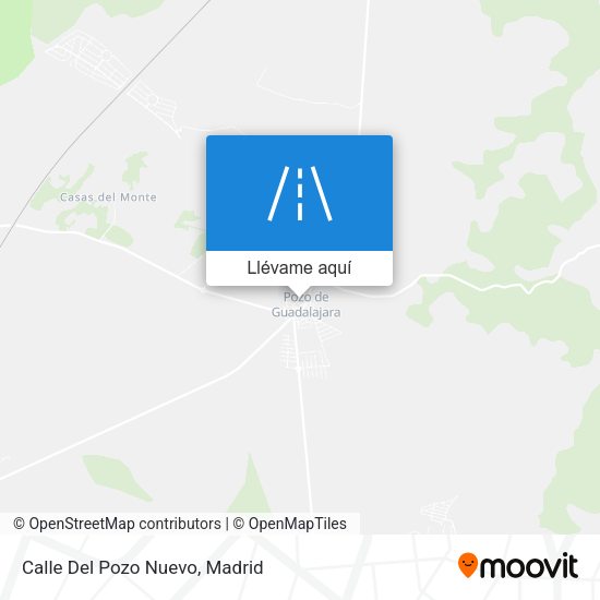 Mapa Calle Del Pozo Nuevo