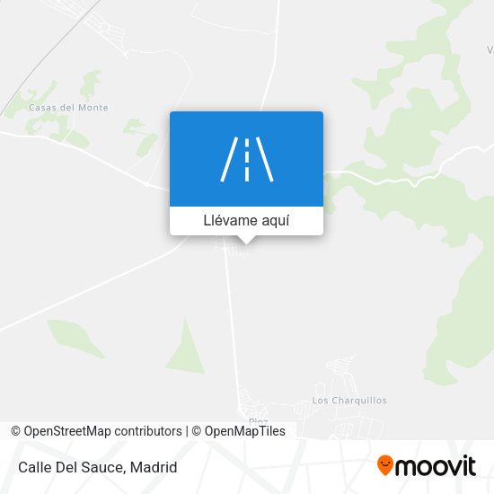 Mapa Calle Del Sauce
