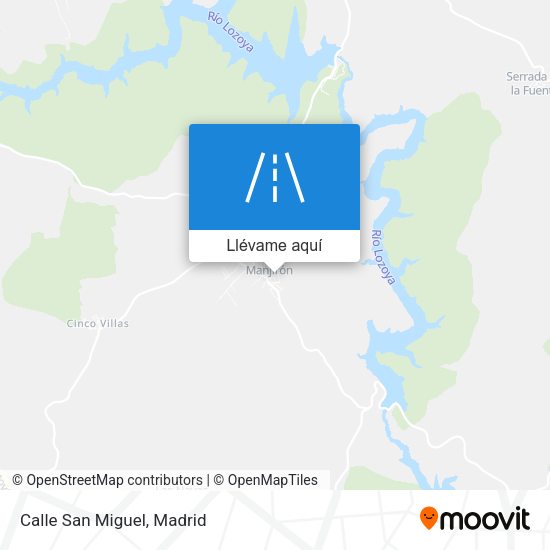 Mapa Calle San Miguel