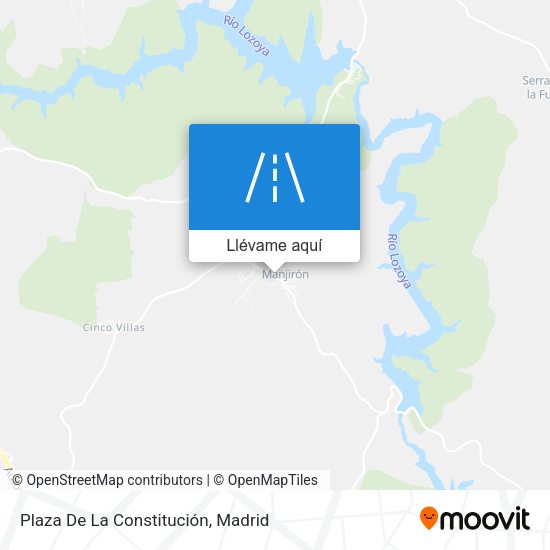 Mapa Plaza De La Constitución