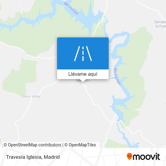 Mapa Travesía Iglesia