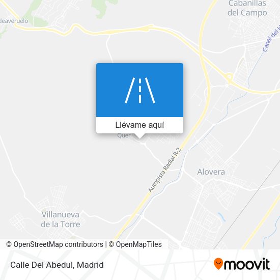 Mapa Calle Del Abedul