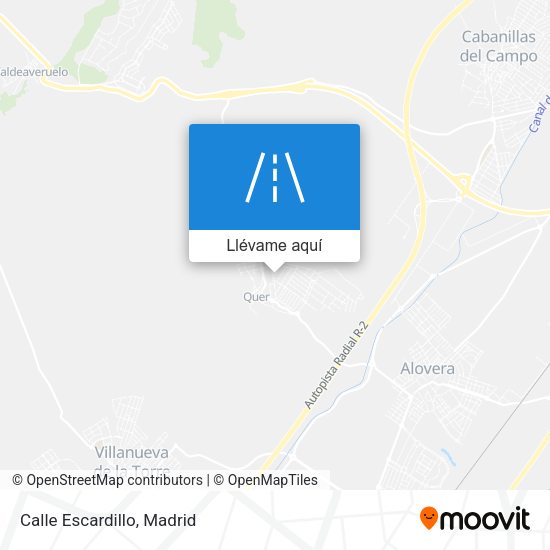 Mapa Calle Escardillo