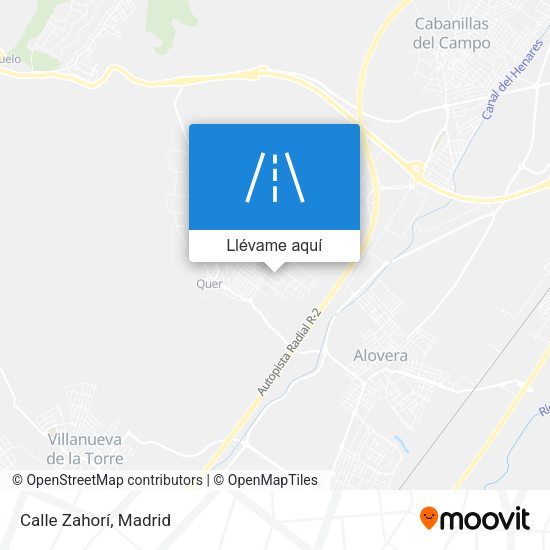 Mapa Calle Zahorí