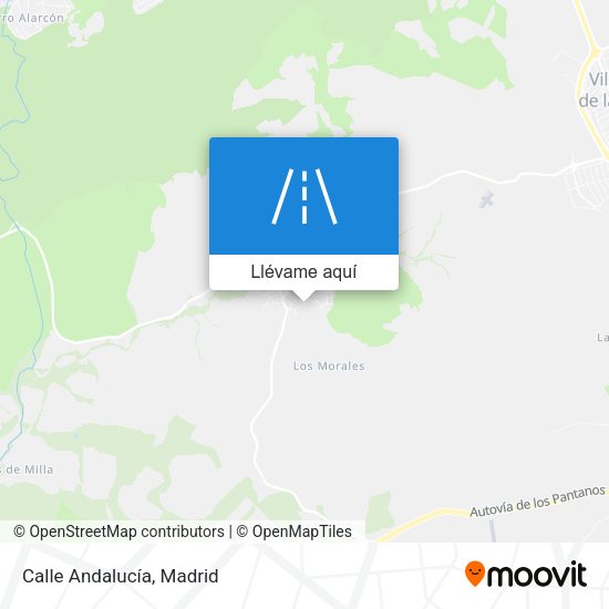 Mapa Calle Andalucía