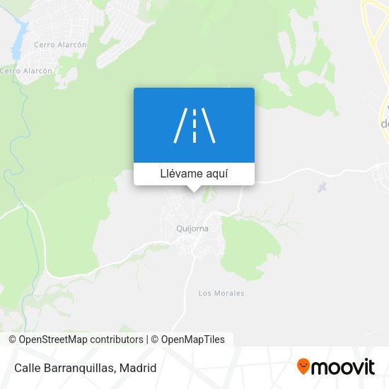 Mapa Calle Barranquillas
