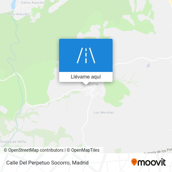 Mapa Calle Del Perpetuo Socorro