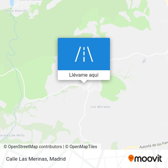 Mapa Calle Las Merinas