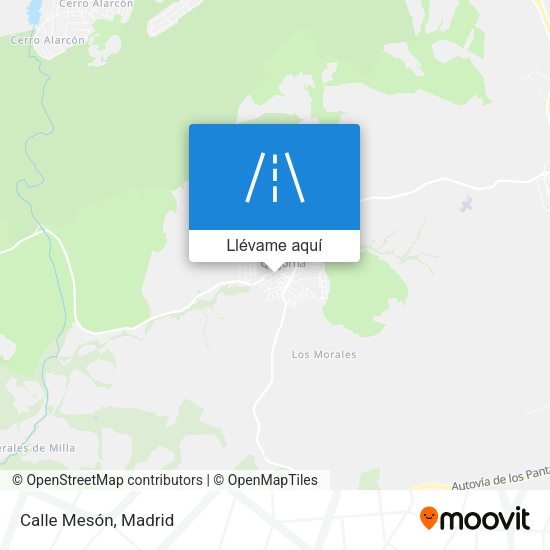 Mapa Calle Mesón