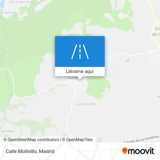 Mapa Calle Molinillo
