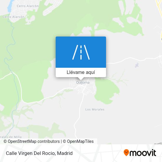 Mapa Calle Virgen Del Rocio