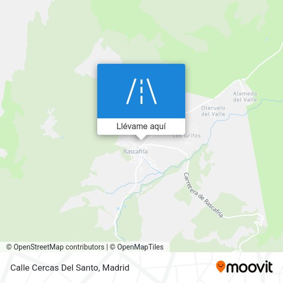 Mapa Calle Cercas Del Santo