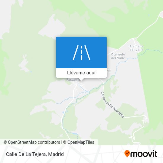 Mapa Calle De La Tejera