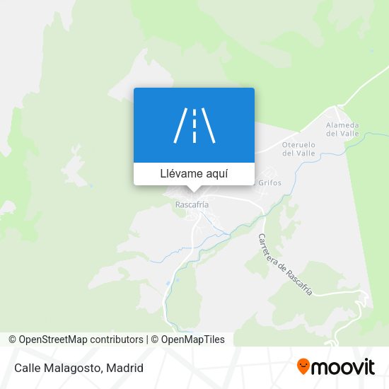 Mapa Calle Malagosto