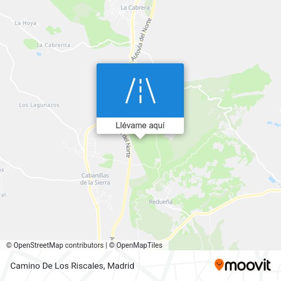Mapa Camino De Los Riscales