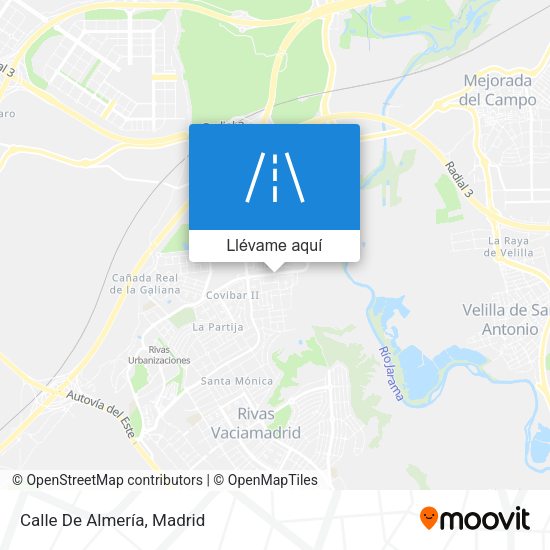Mapa Calle De Almería