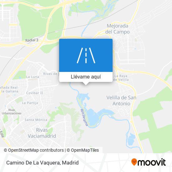 Mapa Camino De La Vaquera