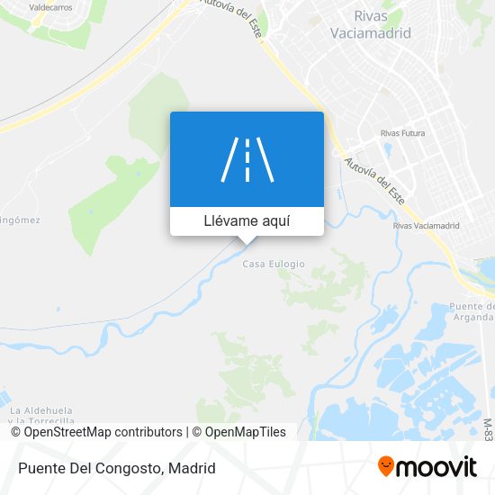 Mapa Puente Del Congosto
