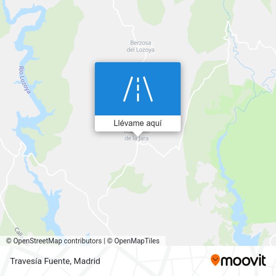 Mapa Travesía Fuente