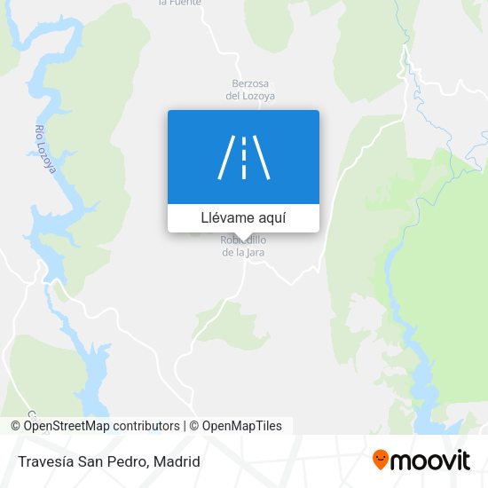 Mapa Travesía San Pedro