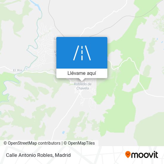 Mapa Calle Antonio Robles