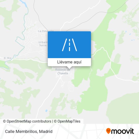 Mapa Calle Membrillos