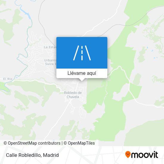 Mapa Calle Robledillo