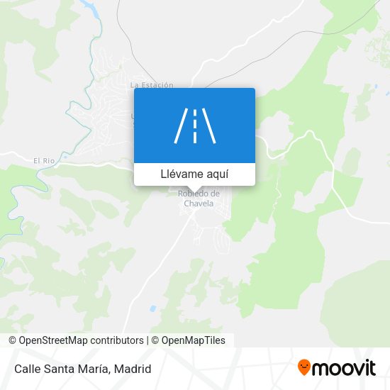 Mapa Calle Santa María