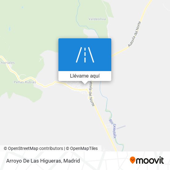 Mapa Arroyo De Las Higueras