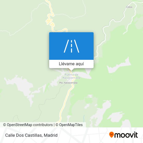Mapa Calle Dos Castillas