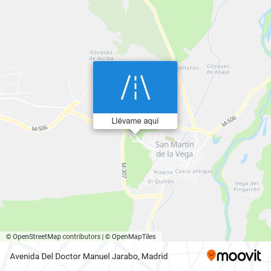 Mapa Avenida Del Doctor Manuel Jarabo