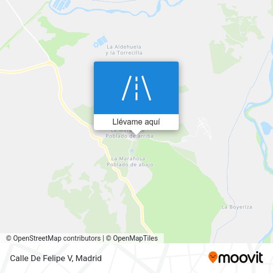 Mapa Calle De Felipe V