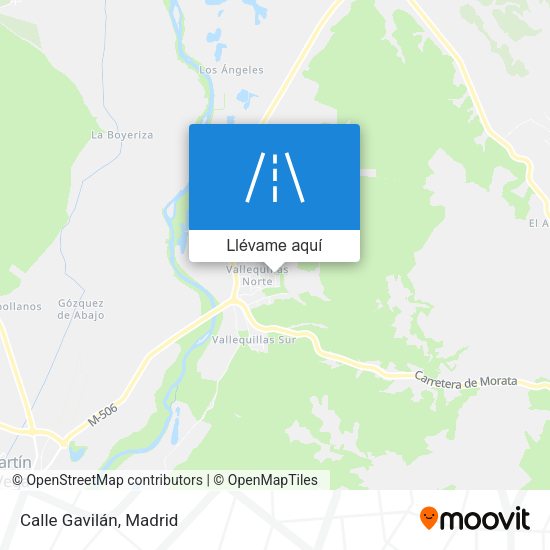 Mapa Calle Gavilán