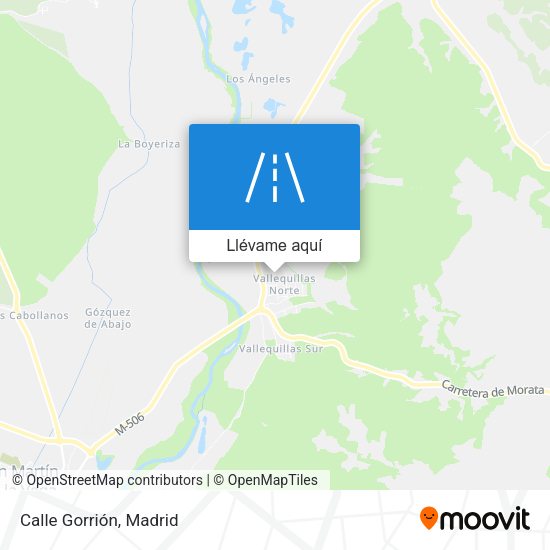 Mapa Calle Gorrión