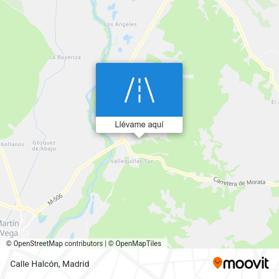 Mapa Calle Halcón