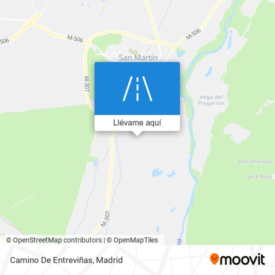 Mapa Camino De Entreviñas
