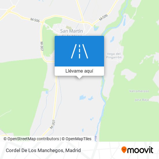 Mapa Cordel De Los Manchegos