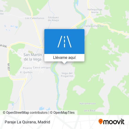 Mapa Paraje La Quirana