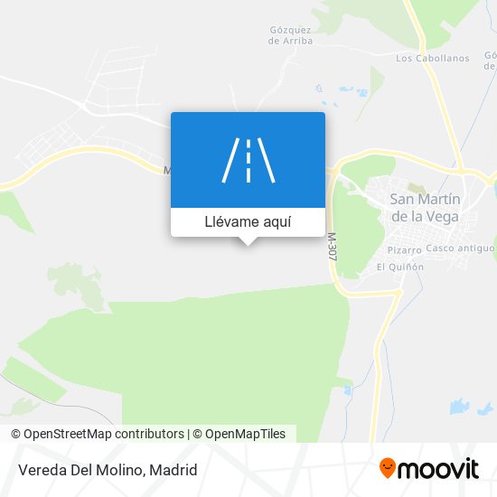 Mapa Vereda Del Molino
