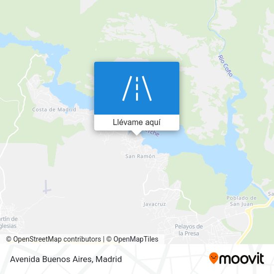 Mapa Avenida Buenos Aires