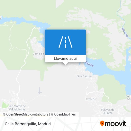 Mapa Calle Barranquilla