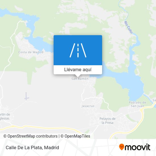 Mapa Calle De La Plata