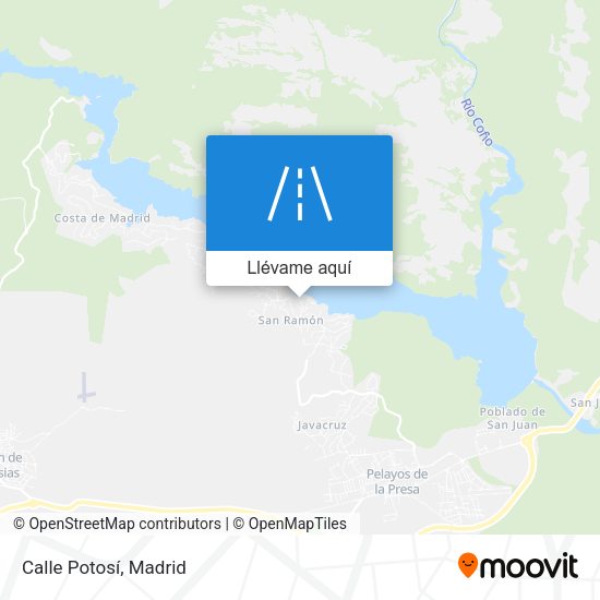 Mapa Calle Potosí