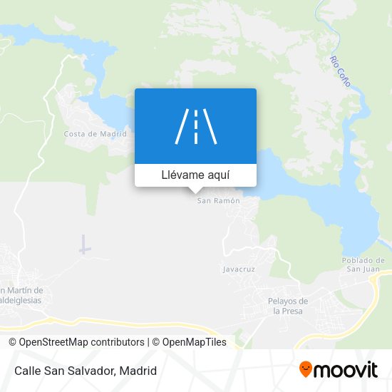 Mapa Calle San Salvador
