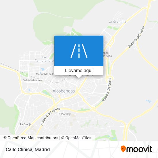 Mapa Calle Clínica