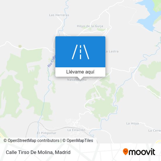 Mapa Calle Tirso De Molina