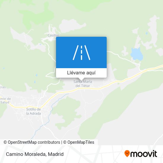 Mapa Camino Moraleda